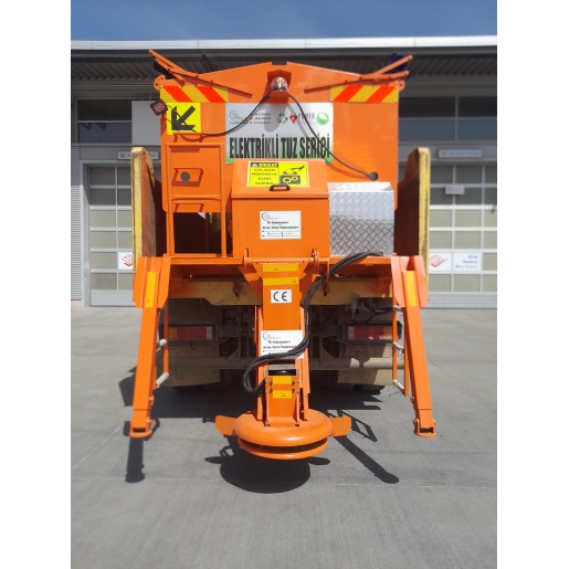ELEKTRİKLİ TUZ SERPME MAKİNESİ / 7M3 / UZAKTAN KUMANDALI