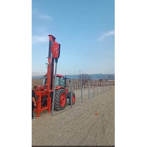 TRAKTÖR ARKASI KIZAKLI GES LEVHA PANEL ÇAKMA MAKİNESİ