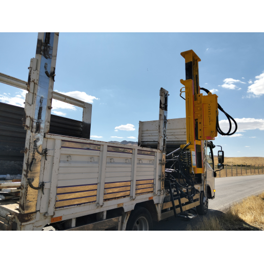 CTP,OMEGA,LEVHA,BARİYER GÜNEŞ PANELİ (GES) Direk Çakma Makineleri.