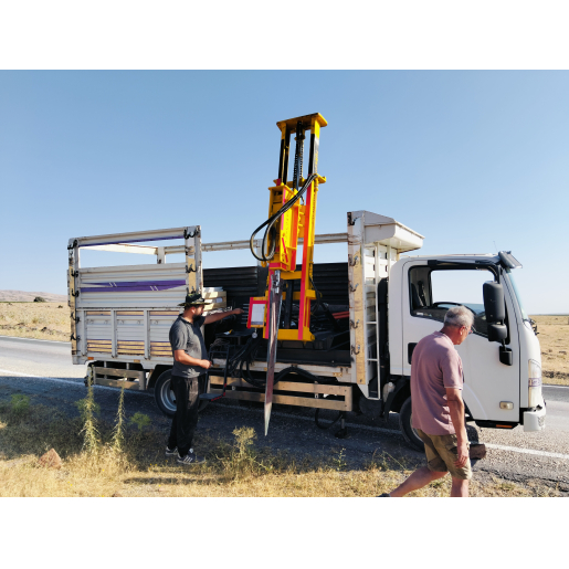 CTP,OMEGA,LEVHA,BARİYER GÜNEŞ PANELİ (GES) Direk Çakma Makineleri.