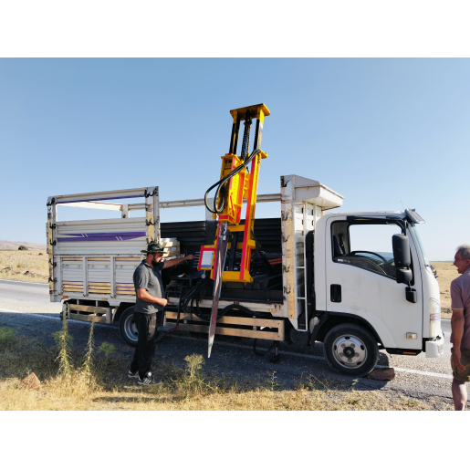 CTP,OMEGA,LEVHA,BARİYER GÜNEŞ PANELİ (GES) Direk Çakma Makineleri.