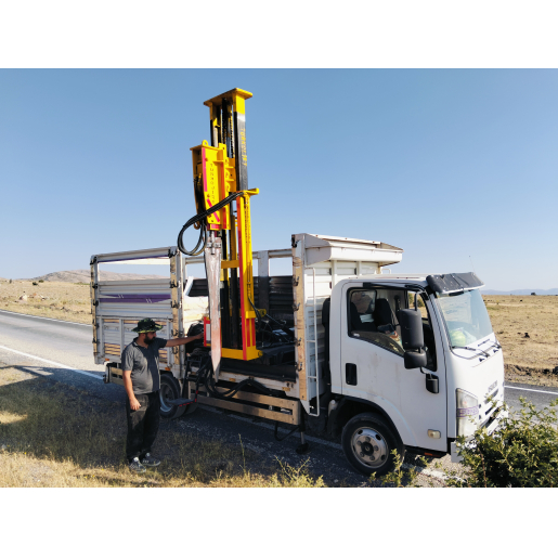 CTP,OMEGA,LEVHA,BARİYER GÜNEŞ PANELİ (GES) Direk Çakma Makineleri.