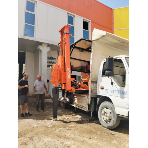 CTP,OMEGA,LEVHA,BARİYER GÜNEŞ PANELİ (GES) Direk Çakma Makineleri.